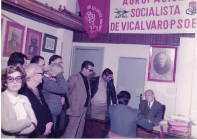 HISTORIA DE LA AGRUPACIÓN SOCIALISTA DE VICÁLVARO. PRÓLOGO DEL LIBRO